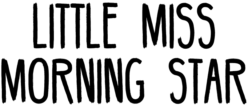 Little miss morning star book title by the author Ashley Anthony.